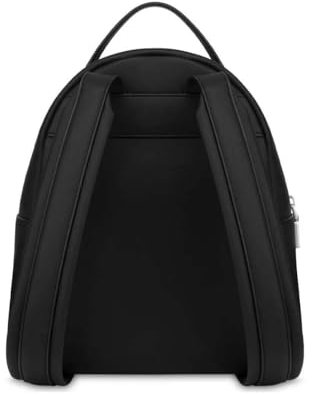 Love Moschino Rucksack Medium schwarz Logo Schriftzug Farbverlauf, Schwarz , 23x25x10cm