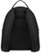Love Moschino Zaino Medium nero logo lettering sfumato