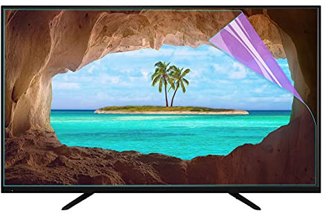 TWALOTPEX Blaulichtdrosselnder Bildschirmschutz 32-50 Zoll Blaulicht-Blendschutzfolie for LCD LED OLED HDTV(42in(917 * 516mm))