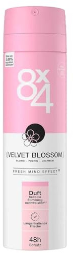 6er Pack - 8x4 Deospray 48h Protection - No. 3 (Velvet Blossom) - 150 ml