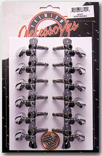 Stagg KG679 Western Guitar Machine Head (12-String) chrome