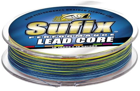 Sufix Performance Lead Core Angelschnur, 91,4 m