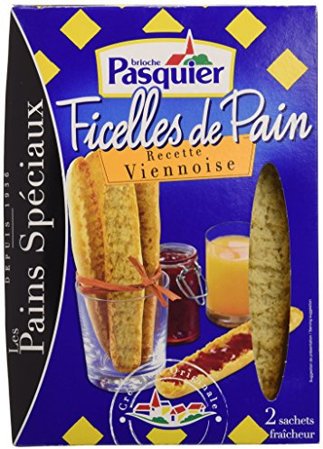 Pasquier Brioche Pasquier Ficelles de Pain Viennoise - French Baguette Toasts Brioche