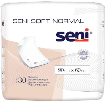SENI Soft Normal Bettschutzunterlage 60x90 cm 30 St