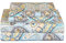 pointehaven Bedding 4-teiliges Perkal-Bettwäsche-Set für Doppelbett (King-Size) aus 100% Baumwolle, Bedruckte Bettlaken und Kissenbezüge, weiche Baumwolle, passend für Matratzen mit Einer Höhe von ca