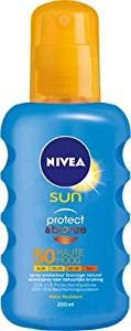 Nivea Sun Protector Spray und Bronze FPS50 200 ml