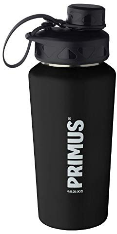 Relags Primus Trailbottle Steel Trinkflasche, schwarz, 0,6 L