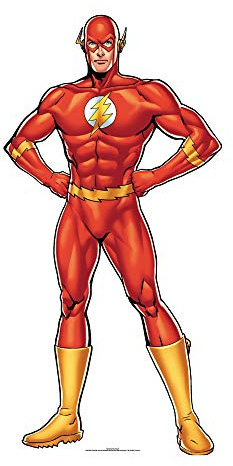 STAR CUTOUTS DC Comics The Flash Cut Out, Karton, Mehrfarbig, 90 x 45 x 90 cm