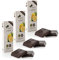 Ciokarrua Chocolat Citron | Chocolat au Citron de Modica | Tablettes de Chocolat Cru au Citron de Modica - 3 x 100 Gr