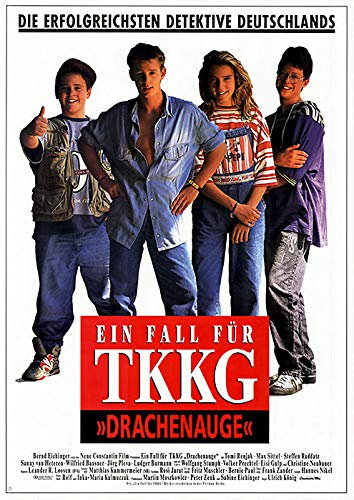 EIN Fall für TKKG: Drachenauge (1992) | original Filmplakat, Poster [Din A1, 59 x 84 cm]