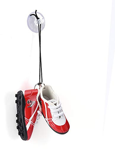 1. FC Köln Autoschuhe, Autospiegel Fussball Schuhe fürs Auto - Plus Lesezeichen I Love Köln