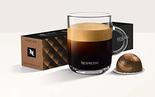 Nespresso VertuoLine Barista Creations Flavoured Rich Chocolate, 20 gélules