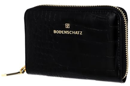 Bodenschatz Geldbörse Zip Around Wallet Black schwarz