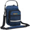 SUN CUBE Water Bottle Holder Carrier with Strap for Walking, Hiking, Neoprene Insulated Water Bottle Bag, Crossbody Flask Sleeve, Shoulder Sling Jug Bag, Phone Pocket (Navy Blue, Half Gallon 64 oz)