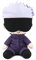 Anime Jujutsu Kaisen Plüschtier, Cosplay Figuren Gefüllte Puppen Kissen, Kindergeburtstagsgeschenk 25Cm Gojo Satoru A
