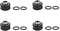 Tiardey 4er-Pack Wasserkühlungs-Fitting,OD 14MM Starres Rohr Wasserkühlungs-Rohr-Fittings-Anschluss
