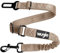 38-95cm Wuglo Hundegurt fürs Auto - Hunde Anschnallgurt mit elastischem Gurt - Haltbarer & sicherer Auto Sicherheitsgurt Clip - Universal-Hundeanschnaller (Beige)
