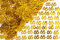 28 g Gold 65. Geburtstag Konfetti Folie Metallic Glitzer Tisch Streusel Alter Geburtstag Party Dekorationen