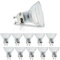 Homefire 10er GU10 LED Glühbirne Warmweiß Leuchtmittel 4W Glühlampe PAR16 Einbaustrahler Abstrahlwinkel 120 ° Strahler Spot 3000K Küchenlampe Deckenstrahler für Deckenspot Wandspot Wohnzimmer