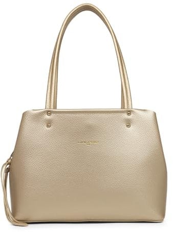 Lancaster Foulonne Double Tote Bag M Champagne - In - Nude