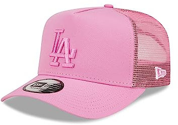 New Era Los Angeles Dodgers MLB Tonal Mesh Pink A-Frame Adjustable Trucker cap - One-Size