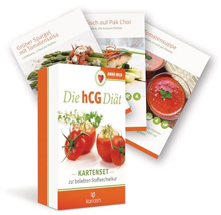 Die hCG Diät - Das Kartenset: Ausgewählte Rezepte der beliebten Stoffwechselkur