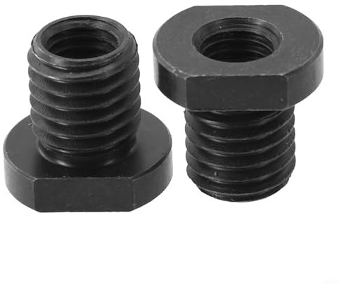 2PCS Angle Grinder Converter, Angle Grinder Attachment Adapter, M10 to M14/M16 Thread Converter Connector(M14)