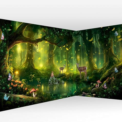 murando PREMIUM Vlies Eckfototapete Meer und Strand 539x250 cm Tapeten Wandtapete XXL Moderne Fototapete Wanddeko Design Wand Dekoration Wohnzimmer Schlafzimmer Büro Flur Natur Kinderzimmer