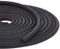 BENECREAT 8m Black EPDM Sealing Round Strip, 10mm/0.4 Inch Thick Foam Rubber Seal Weather Strip, Door Window Protect Supplies for Filler