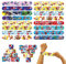 POPOYU Schnapparmband Kinder Superhelden,24 Stück Spidey Armband Geburtstagsdeko Slap Armbänder Klatscharmband Wristband für Mitgebsel Kinder Geburtstagsgeschenke Spielpreise Partytütenfüller