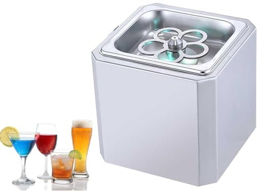 Electric Glass Cup Froster - Commercial Glass Cup Cooler Machine Cool Glass CO2 Ice Glass Chiller for Beer Wine