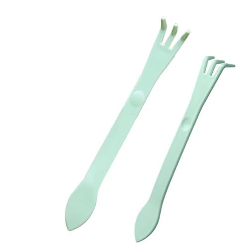 Rastrillo Para Bonsái - Herramientas Para Árboles Bonsái | Herramientas Para Árboles Bonsái De Suelo Aflojado De 3 Puntas | Herramienta Manual De Jardín 2 En 1 Con Mango Ergonómico Para Trasplantar, C