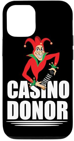 iPhone 12/12 Pro Casino Donor Gambling Joker Humor Fun Case