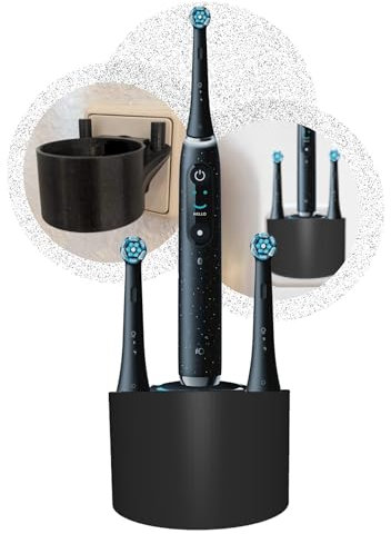 ULROAD Portaspazzolino compatibile con ORAL-B IO 10 presa presa presa adattatore supporto supporto supporto spazzolino elettrico per presa ORALB