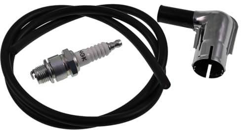 Zündkerzenstecker mit Zündkabel Zündkerze kompatibel mit für Hercules Prima 2 3 4 5 Mofa