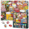 Puzzles for Adults 1000 Pieces, Colorful Alcohol Drink Glasses Jigsaw Puzzles, Party Jigsaw Puzzles 1000 Pieces, Challenging Game Home Decor Birthday Party Gift Toy for Adults Seniors 20X27 INCH