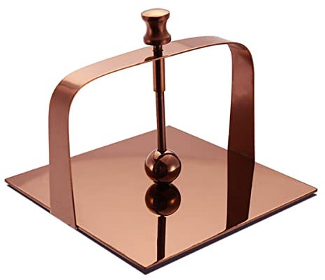 EYRMQWJPC Serviettes en Acier Inoxydable Support Vertical for Serviettes en Papier(Rose Gold,M)