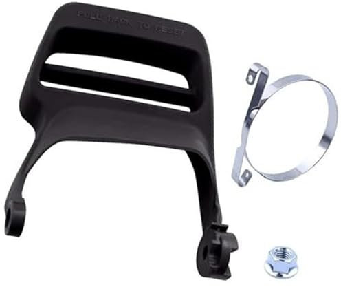 DEMULAX Banda de Freno de Cadena for Husqvarna 445, 445E, 450E y 450, for Motosierra Rancher. Conjunto de protección de Freno for JONSERED CS2245 y CS2250S. Piezas de Motosierra: 505422701, 544082601