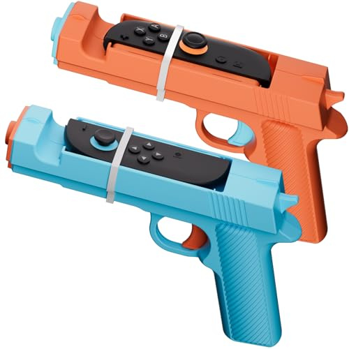 Schießspiel-Pistolen-Controller für Nintendo Switch 2, Handgriff-Motion-Controller für The House of the Dead, Wild Guns Reloaded und Spooky Spirit Shooting Gallery, Gaming-Zubehör (Nur für Switch 2)