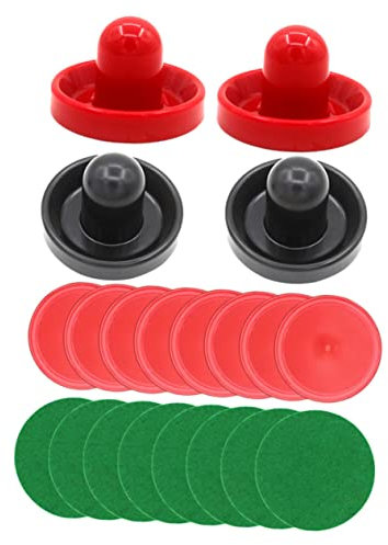 HEMOTON 1 Set Ball Hitter Set Tisch Airhockeytisch Für Indoor Puck Airhockey Schläger Zubehör Pusher Spieltisch Putter Airhockey Ersatzteile Hockeyausrüstung Kunststoff