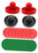 HEMOTON 1 Set Ball Hitter Set Tisch Airhockeytisch Für Indoor Puck Airhockey Schläger Zubehör Pusher Spieltisch Putter Airhockey Ersatzteile Hockeyausrüstung Kunststoff