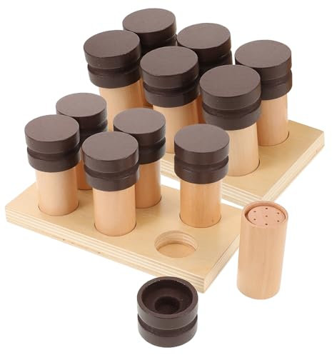 FRCOLOR Juguete Sensorial Montessori Olfativo Para Bebés De Botella Aroma Juguete Didáctico Para Estimular Los Sentidos Casa o Escuela