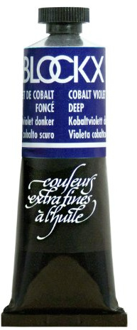 Blockx Cobalt Violet Deep Oil Paint, 35ml Tube