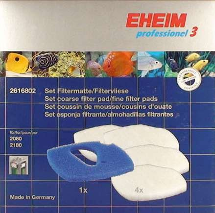 Eheim Set 1x Filtermatte und 4x Filterpad für 2080 / 2180