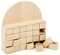 VBS Bogen Adventskalender mit 24 Schubfächer aus Holz 25,5x24x5,5cm Weihnachten dekorieren basteln schenken