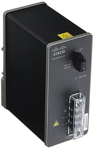 Cisco PWR-IE65W-PC-AC= AC-DC Power Module for POE Solution Power Adapter, DIN Rail Mountable, Black