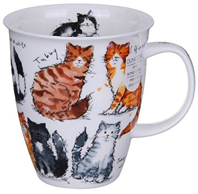 Dunoon Nevis Messy Cats Mug