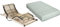 ki-Pure Luxus-Set EL-Plus in 100 x 200 cm Komfort-Flex-Pur Plus XL im Härtegrad mittelfest – Plus elektrisch Verstellbarer Motorattenrost S-leepline Techno-Flex-EL mit SMPS | sofort lieferbar