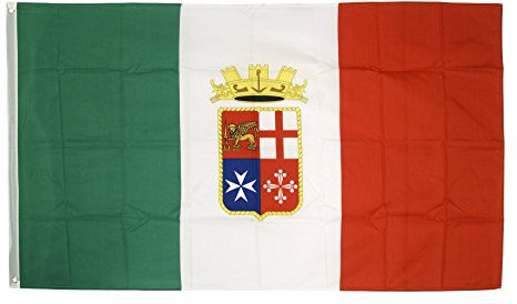 Digni Bandiera Marina Italiana - 90 x 150 cm Sticker Gratis