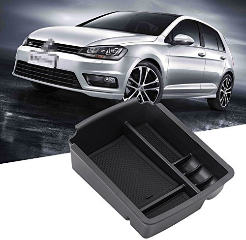 SUPAREE Interior Front Center Console Bracciolo Organizzatore e Vassoio Estraibile, 1PCS
